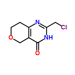 2-(Chloromethyl)-1,5,7,8-tetrahydro-4H-pyrano[4,3-d]pyrimidin-4-one图片