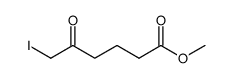 methyl 6-iodo-5-oxohexanoate结构式