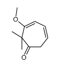 3-methoxy-2,2-dimethylcyclohepta-3,5-dien-1-one Structure