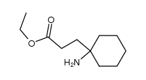 ethyl 3-(1-aminocyclohexyl)propanoate Structure