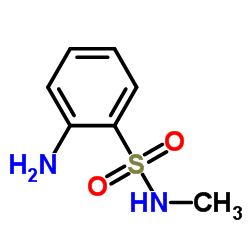 2-Amino-N-methylbenzenesulfonamide Structure