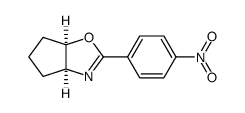 (+/-)-2-(4-nitro-phenyl)-(3ar,6ac)-4,5,6,6a-tetrahydro-3aH-cyclopentoxazole结构式