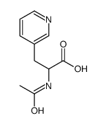 2-ACETYLAMINO-3-PYRIDIN-3-YL-PROPIONIC ACID Structure