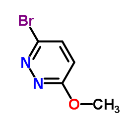 3-Bromo-6-methoxypyridazine structure