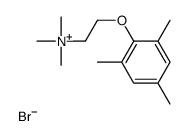 trimethyl-[2-(2,4,6-trimethylphenoxy)ethyl]azanium,bromide Structure