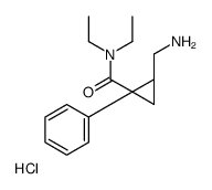 (1R-cis)-Milnacipran Hydrochloride structure