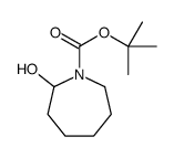 tert-butyl 2-hydroxyazepane-1-carboxylate Structure