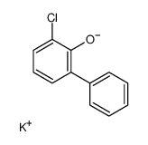 6-Chloro-2-phenylphenol, potassium salt structure