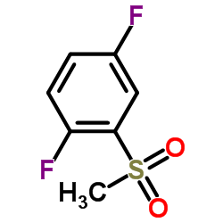 2,5-Difluorophenyl methyl sulfone Structure