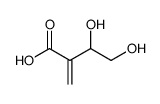 3,4-Dihydroxy-2-methylenebutyric acid结构式