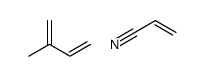 2-methylbuta-1,3-diene,prop-2-enenitrile结构式