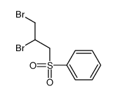 2,3-dibromopropylsulfonylbenzene Structure