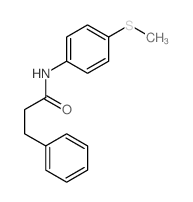 Benzenepropanamide,N-[4-(methylthio)phenyl]- picture