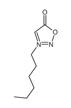 Sydnone, 3-hexyl- structure