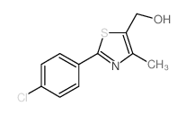 (2-(4-CHLOROPHENYL)-4-METHYLTHIAZOL-5-YL)METHANOL picture