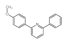 2-(4-methoxyphenyl)-6-phenyl-pyridine结构式