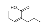 2-N-PROPYL-2(E)-PENTENOICACID Structure