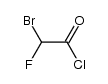 bromo-fluoroacetyl chloride Structure