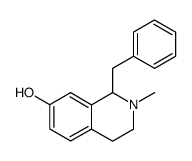 1-benzyl-2-methyl-1,2,3,4-tetrahydro-isoquinolin-7-ol结构式