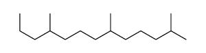 2,6,10-trimethyltridecane Structure