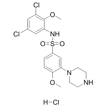 SB 399885 hydrochloride Structure