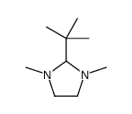 2-tert-butyl-1,3-dimethylimidazolidine结构式