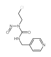 1-(2-chloroethyl)-1-nitroso-3-(pyridin-4-ylmethyl)urea结构式