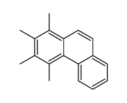 1,2,3,4-tetramethylphenanthrene Structure