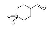 Tetrahydro-2H-thiopyran-4-carbaldehyde 1,1-dioxide Structure