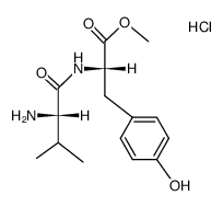 H-Val-Tyr-OMe*HCl结构式