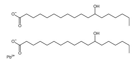 lead bis(12-hydroxystearate)结构式