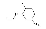 Cyclohexanamine,3-ethoxy-4-methyl- structure