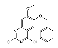 7-methoxy-6-phenylmethoxy-1H-quinazoline-2,4-dione结构式