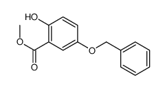 METHYL 5-(BENZYLOXY)-2-HYDROXYBENZOATE Structure