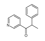 2-phenyl-1-pyridin-3-ylpropan-1-one Structure