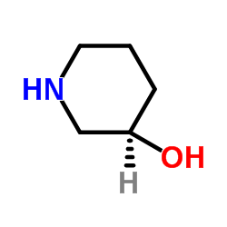 (3R)-3-Piperidinol Structure