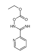 [[amino(pyridin-2-yl)methylidene]amino] ethyl carbonate Structure