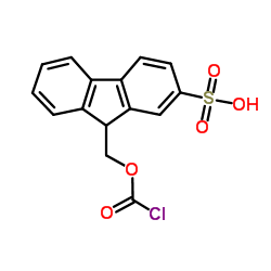 9-{[(氯甲酰基)氧基]甲基}-9H-芴-2-磺酸图片
