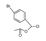 Essigsaeure-(α-chlor-p-brombenzylester) Structure