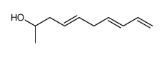 4,7,9-decatrien-2-ol Structure