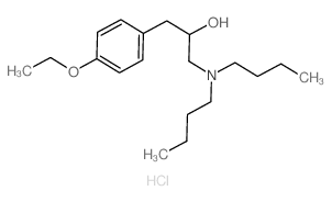 1-(dibutylamino)-3-(4-ethoxyphenyl)propan-2-ol structure