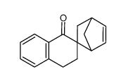 3',4'-Dihydrospiro[bicyclo[2.2.1]hept-5-en-2,2'(1'H)-naphthalin]-1'-on Structure