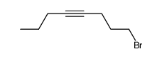 4-Octinylbromid Structure