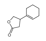 3-(1-cyclohexenyl)butanolide结构式