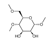 Methyl 4,6-di-O-methyl-α-D-mannopyranoside结构式