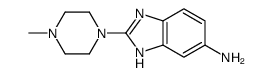 2-(4-methylpiperazin-1-yl)-3H-benzimidazol-5-amine Structure