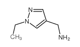 1-(1-ETHYL-1H-PYRAZOL-4-YL)METHANAMINE structure