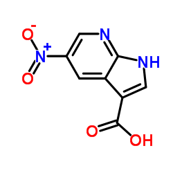 5-硝基-1H-吡咯并[2,3-b]吡啶-3-羧酸图片