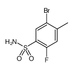 Benzenesulfonamide, 5-bromo-2-fluoro-4-methyl图片