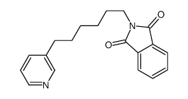 2-(6-pyridin-3-ylhexyl)isoindole-1,3-dione Structure